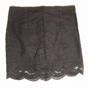 BB Dakota | Black Lace Skirt